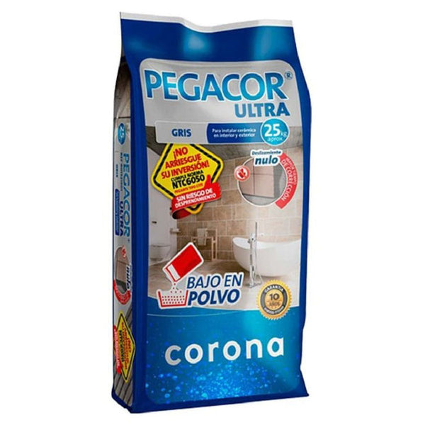 PEGACOR GRIS BULTO 25 KG CORONA